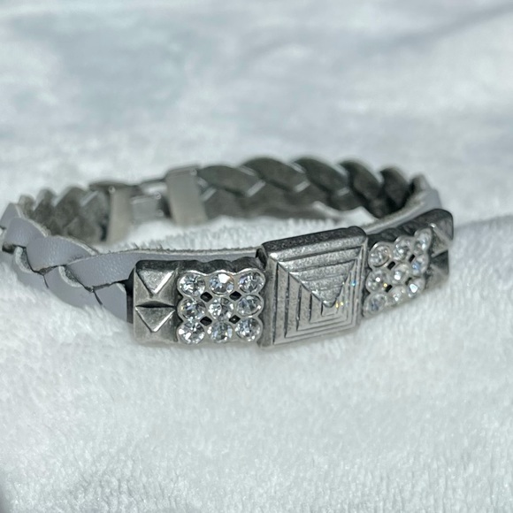 LIA SOPHIA 8” Leather Bracelet - Picture 2 of 8